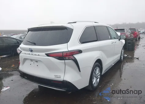 2024 Toyota Sienna Limited from USA, damaged, VIN 5TDZSKFC3RS120531